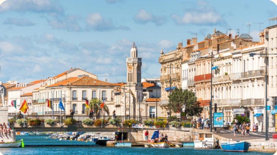 Jolie Studio Proche Du Centre Ville Sete Bagian luar foto